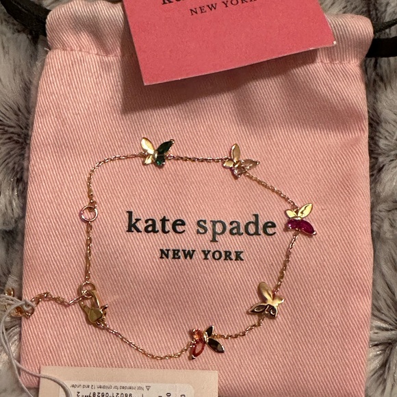 Kate Spade social butterfly bracelet comes with dust bag, NWT - Picture 6 of 6